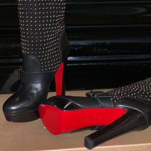 Christian Louboutin  Geniune Studded boots